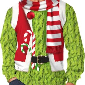 Christmas grinch pullover sweatshirt