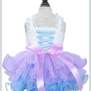 Small Dog Dress with Bow Knot Sleeveless - SIZE SMALL