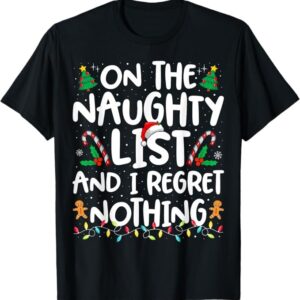 ON THE NAUGHTY LIST - BLACK