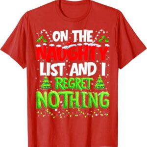 ON THE NAUGHTY LIST - RED