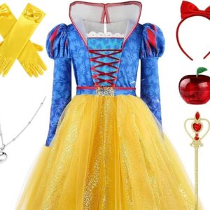 Princess-SWhite-Dress-Up-Costume-with-accessories 6