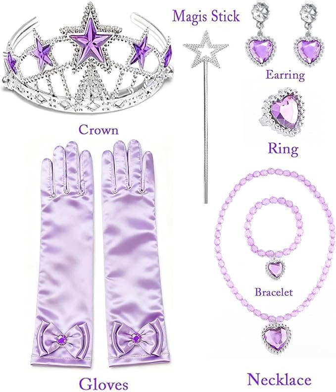 Good Witch Costume Dress with Accessories - Image 5