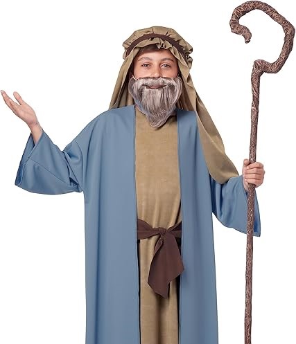 CHRISTMAS/NATIVITY COSTUMES - BOYS - Shepherd / Herdsman/Noah Boy Costume