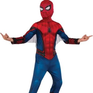 SUPERHERO Boy – Marvel Spider-Man Far from Home Child's Spider-Man Costume & Mask CHD SIZE LARGE