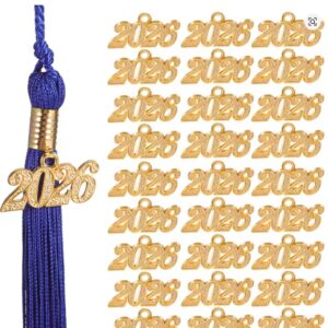 Graduation Hat Alloy Gold 2026 Year Charm for Graduation Tassel