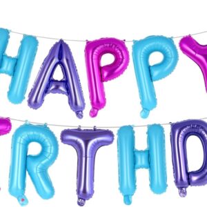 BLUE-PURPLE-ROSE RED