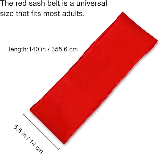 PIRATE SASH - Pirate Desert Prince Long Silk Sash - Image 6