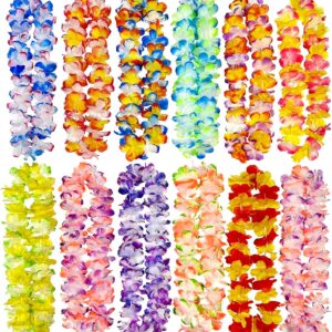 Hawaiian Floral Leis - COLORFUL Hawaiian SUMMER Leis