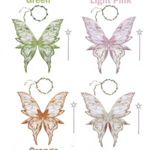 Butterfly Wings - Butterfly Fairy Elf Costume Wing Set