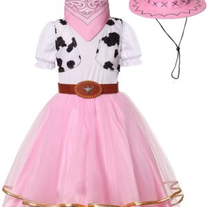 WESTERN THEME - Cowgirl Costume for Girls SIZE 3-4