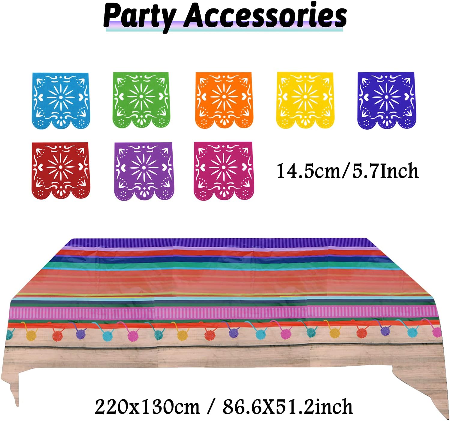 PARTY DECORATIONS - Fiesta Party Decorations Set - Image 5