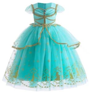 Storybook Girls DELUXE Princess Jasmine Costume Dress Only