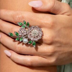 RINGS - Gigi Horizons - Budding Bling - Pink