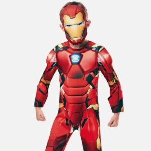 SUPERHERO Boy - Iron Man Avengers Deluxe Padded Child Costume