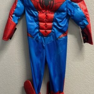 SUPERHERO Boy – Marvel KID'S DELUXE SPIDERMAN COSTUME SIZE: LARGE(10-12)