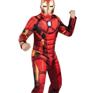 SUPERHERO - Marvel Iron Man Costume for Men SIZE MEDIUM