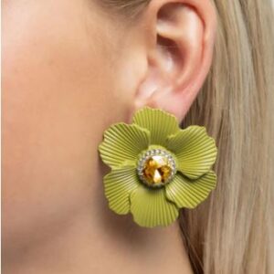 EARRINGS – Organic Growth - Green