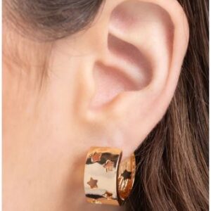 EARRINGS – Setting the STAR High - Gold