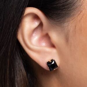 EARRINGS – Squared Soprano - Black
