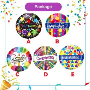 PARTY DECORATIONS - Congratulations Foil Helium Balloons 18"