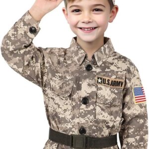 Career Day ARMY – Kid's Military Army Soldier Costume