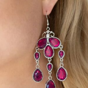 EARRINGS – Clear The HEIR - Purple