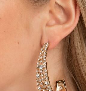 EARRINGS – Cold as Ice - Gold