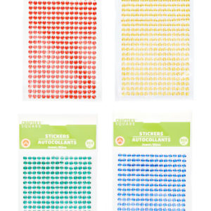 RHINESTONE SHEETS - 315pc Rhinestone Sticker Sheet