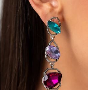 EARRINGS – Dimensional Dance - Multi