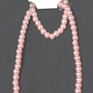 KIDS MISS A Necklace + Earring set - Pink Pearl