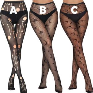 Fishnet Stockings – Lace Patterned Fishnet Tights for Women