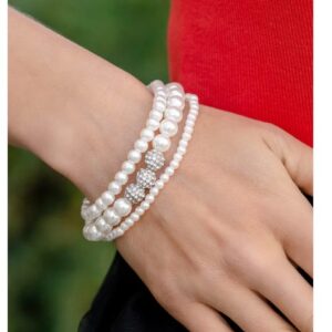 Bracelet – Showy Soprano - White