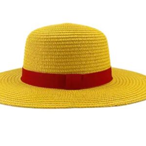 LUFFY STRAW HAT WITH NECK STRING (SMALL)
