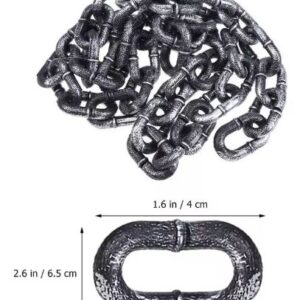 HALLOWEEN DECORATION - 36in Halloween plastic Chain Link Prop