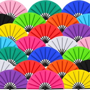 13 Inch Large Folding Fans for Line Dancing