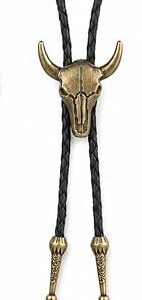 Gold Bull Skull