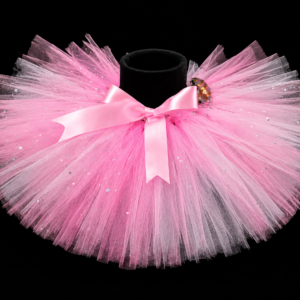 CUSTOM MADE Child tutu - LT Pink-White Sparkle Tutu Fits 6-9months