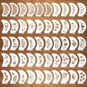 Face Paint STENCILS - Face Paint Stencils, Body Facial Painting Templates