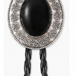 Silver Black Stone