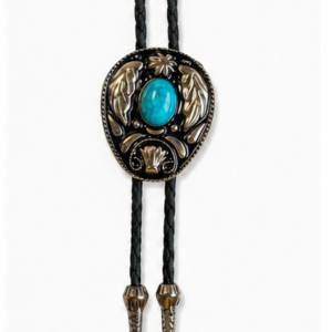 Silver Turquoise Stone Shield