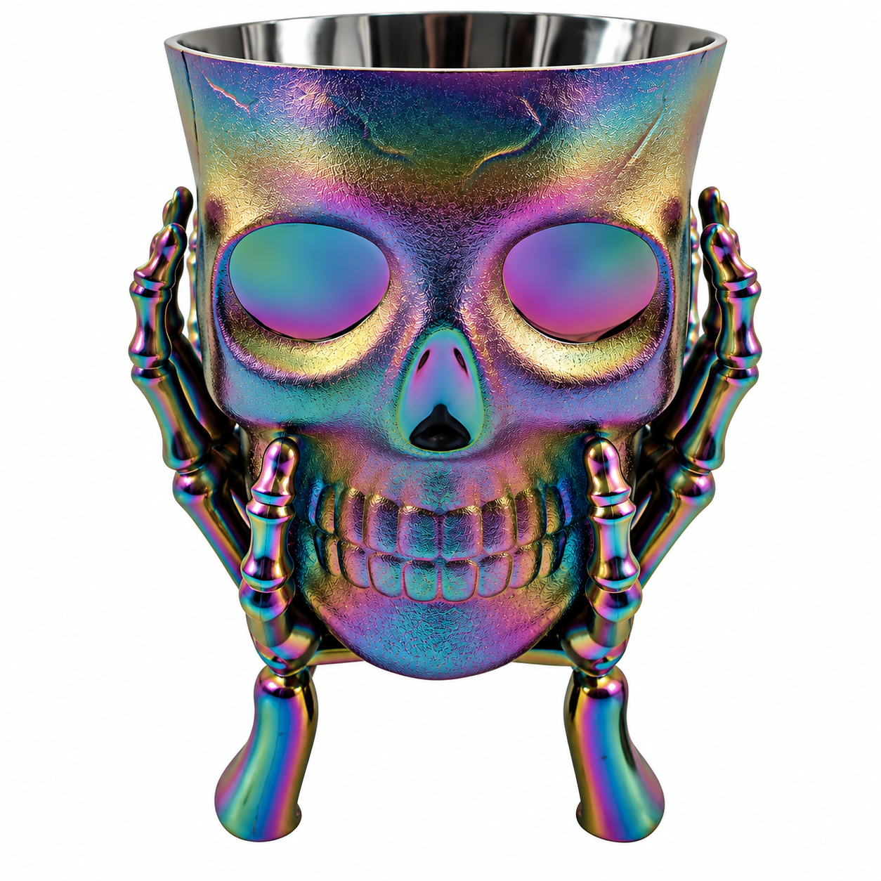 HALLOWEEN DECORATION - Halloween-themed Skull-shaped Snack Bowl - Image 2