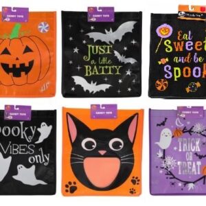 HALLOWEEN TREAT BAGS - Halloween Candy Tote Bag
