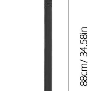 BLACK 34.6in Detachable Walking Stick Prop