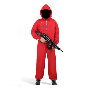 HALLOWEEN - MENS Halloween Red Jumpsuit Costume