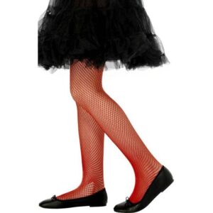 Fishnet Stockings – CHILD SIZE - RED
