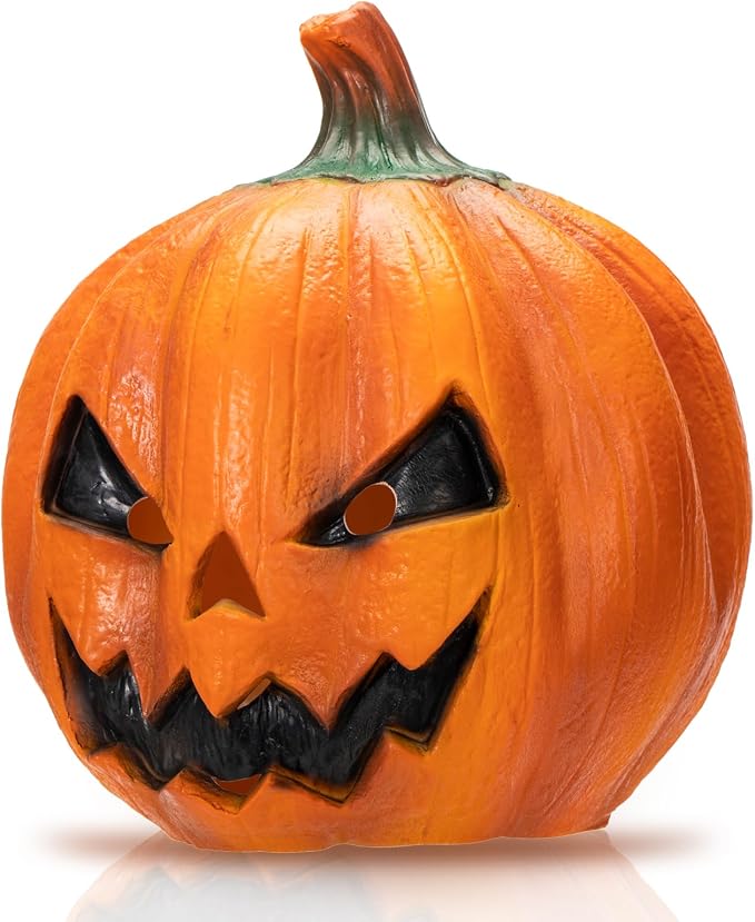 HALLOWEEN MASK - Creepy Jack-o-Lantern Mask - Image 6