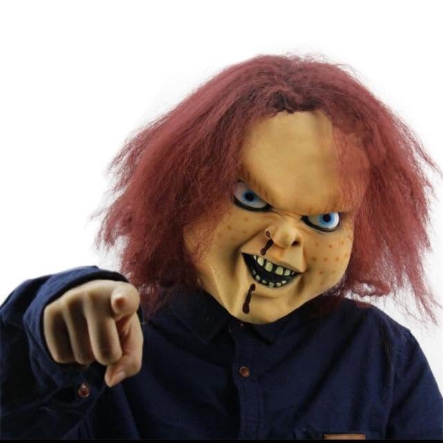 HALLOWEEN MASK - Child's Play Chucky Costume Latex Mask