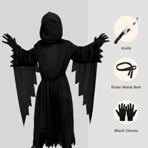 HALLOWEEN - Scream Costume robe set with knife and gloves. ONE SIZE