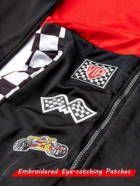 HALLOWEEN - RACE CAR DRIVER - Speed Race Car Driver Halloween Costume Jumper for women SIZE SMALL - Image 2