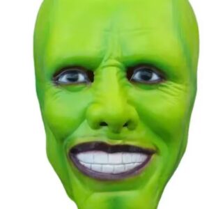 HALLOWEEN MASK - The Mask Jim Carrey Cosplay Costume Green Mask